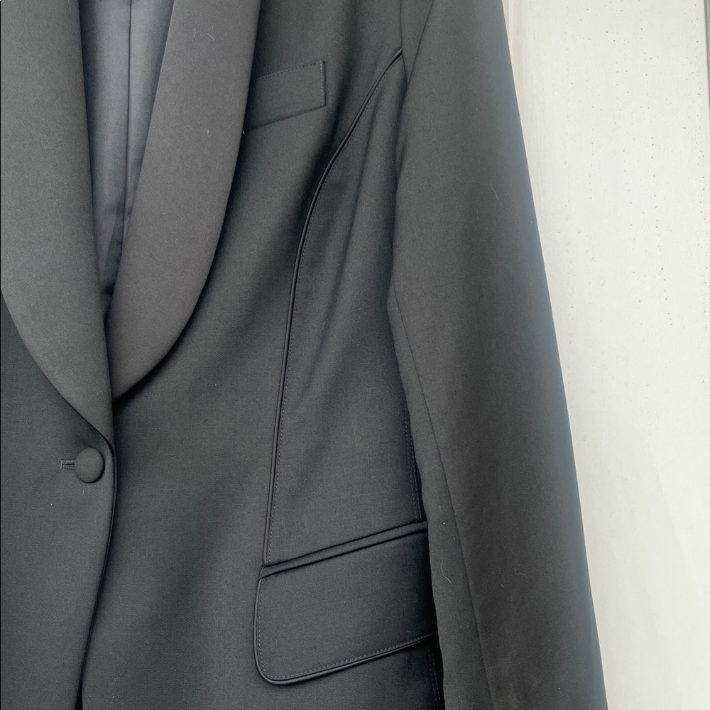 Talbots Classic Black Women's Blazer - Picture 6 of 9